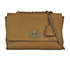 lily medium shoulder bag, &pound;380, Handbags, Brown, Leather, Front view